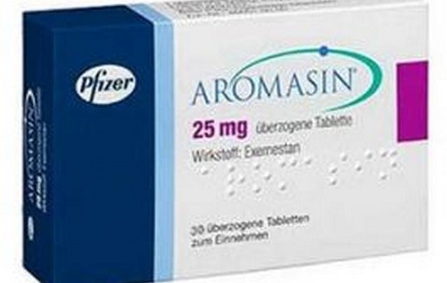 دواعي استعمال اروماسين لعلاج أورام الثدي Aromasin
