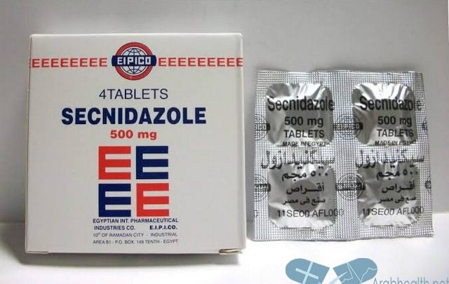 نشرة اقراص سيكنيدازول لعلاج الإسهال Secnidazole
