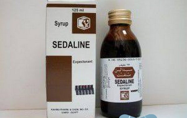 نشرة شراب سيدالين لعلاج السعال Sedaline