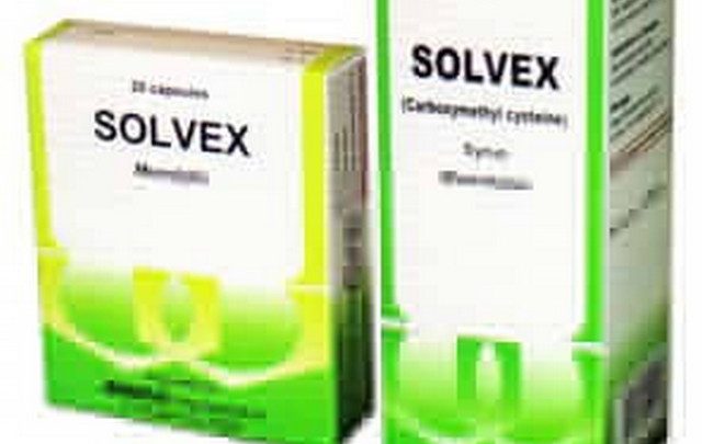 دواعي استعمال دواء سولفكس لعلاج الكحة Solvex