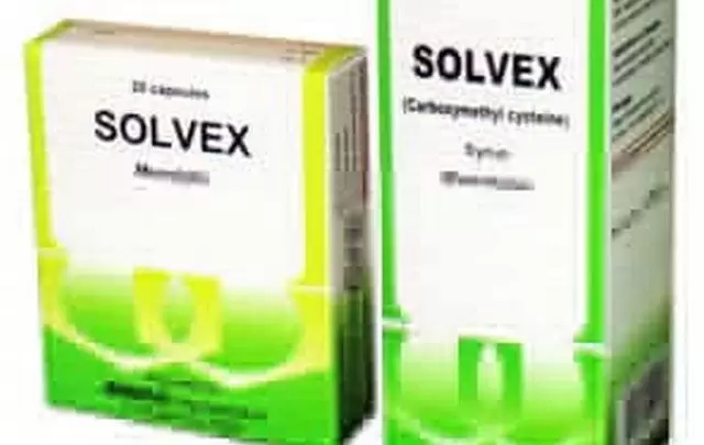 دواعي استعمال دواء سولفكس لعلاج الكحة Solvex