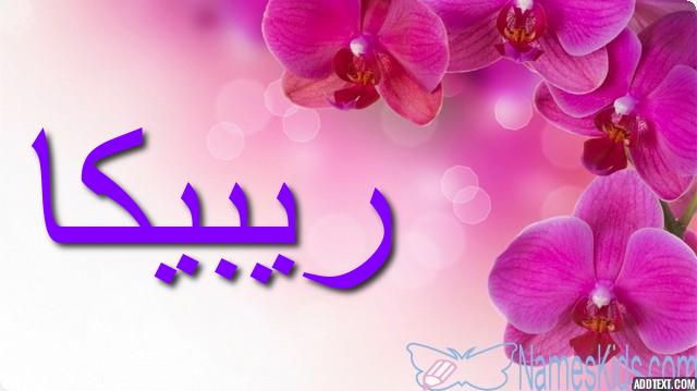 معنى اسم ريبيكا بالتفصيل Ribika