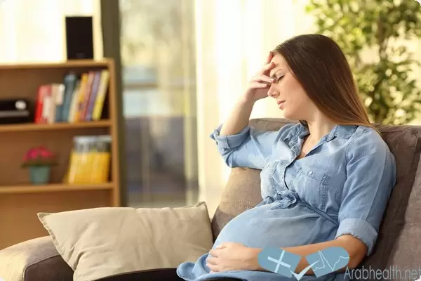 متى يكون المغص خطر على الحامل