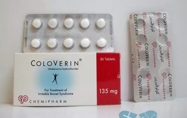 دواعي استعمال كولوفيرين لعلاج تقلصات المعدة Coloverin
