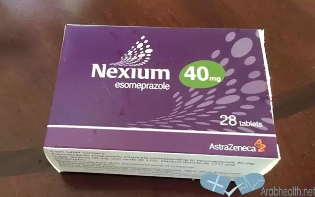 نشرة أقراص نيكسيوم لعلاج التهاب المريء Nexium