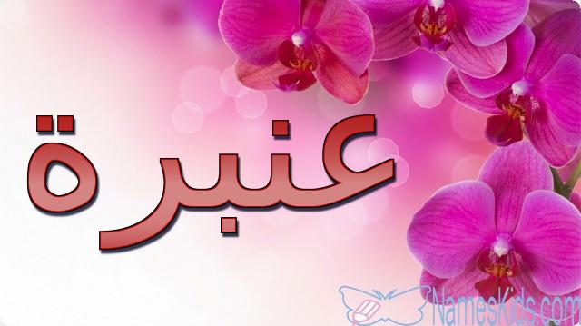 معنى اسم عنبرة وصفاته Anbara