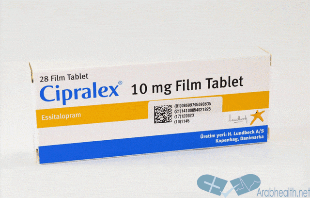 نشرة أقراص سيبراليكس لعلاج حالات الاكتئاب cipralex
