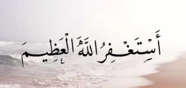 استغفر الله العظيم من كل ذنب أذنبته