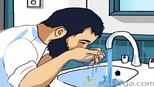 الكحل السائل يمنع الوضوء
