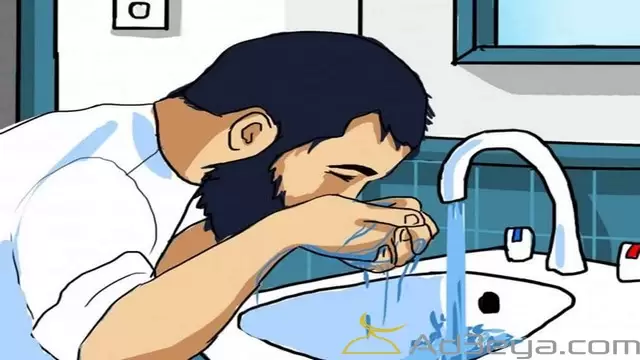 الكحل السائل يمنع الوضوء