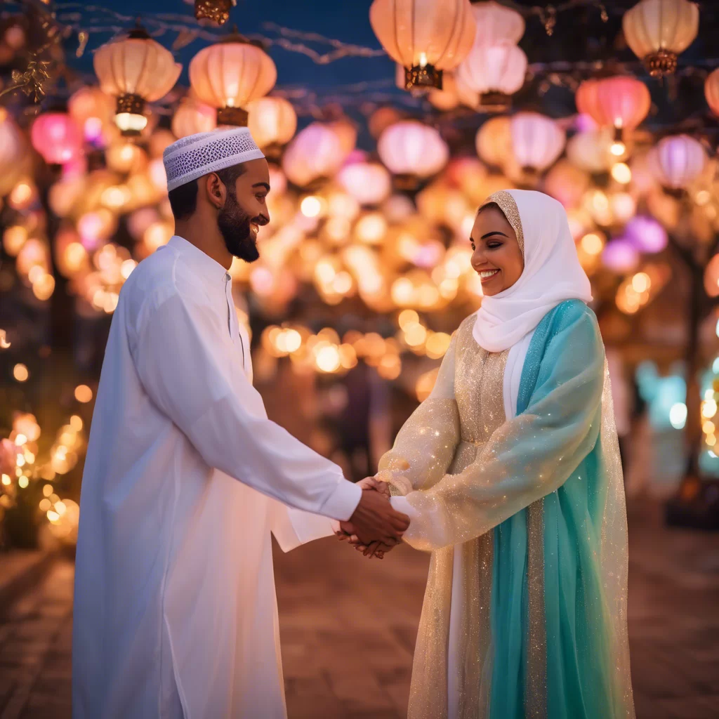 صور اول رمضان مع زوجتي