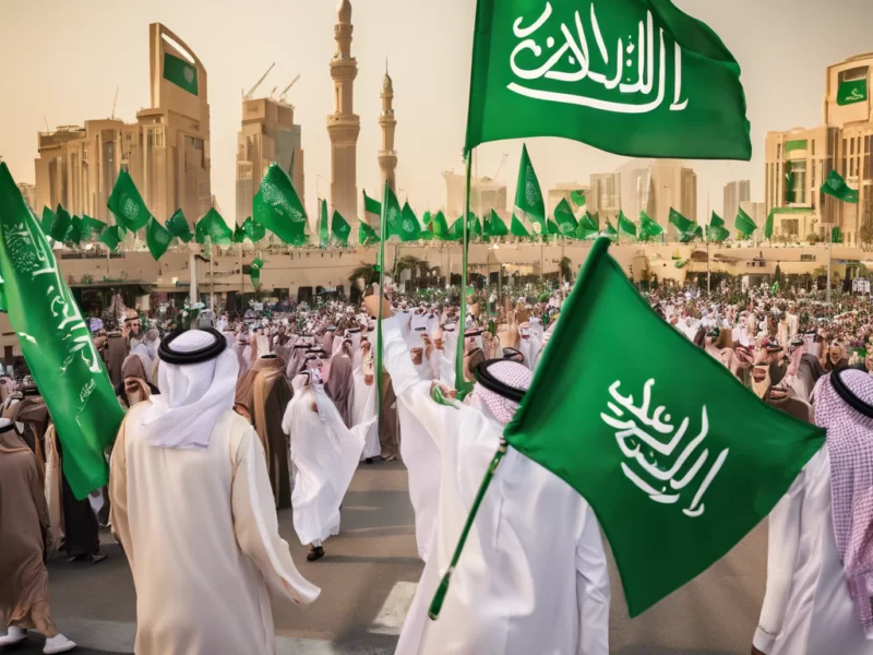 بوستات معايدة في يوم التأسيس السعودي