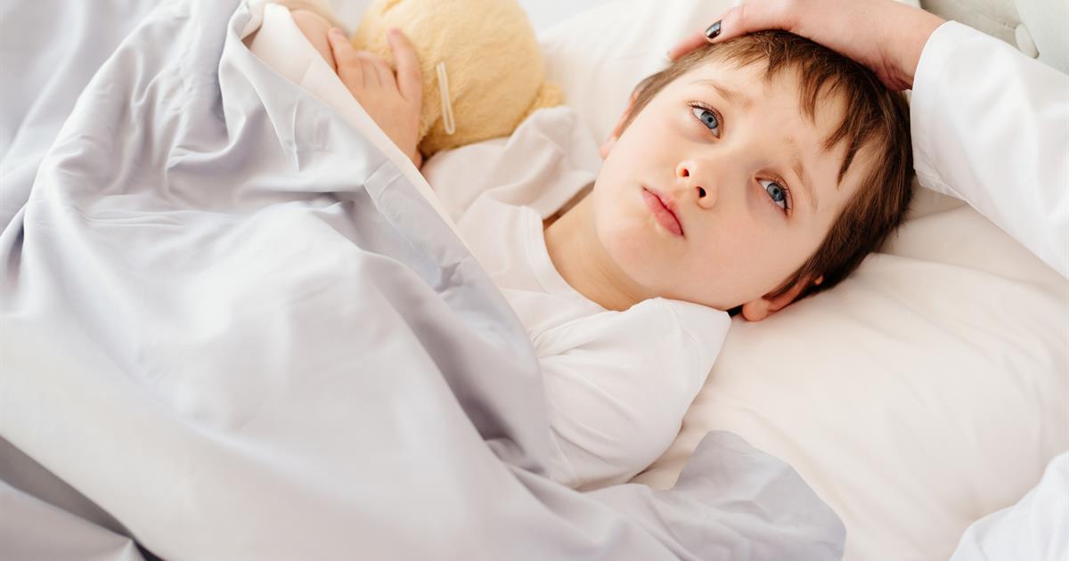 علاج الاستفراغ عند الأطفال