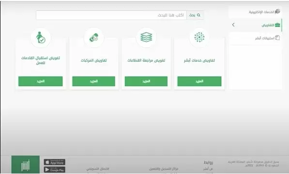 خطوات التحقق من تفويض مراجعة قطاع