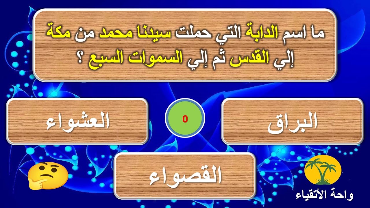 أسئلة وأجوبة عن ليلة الاسراء والمعراج بسيطه للاطفال 1446
