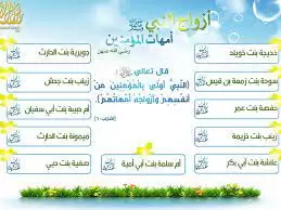 تعرف على ألقاب زوجات الرسول صلي الله عليه وسلم أمهات المؤمنين